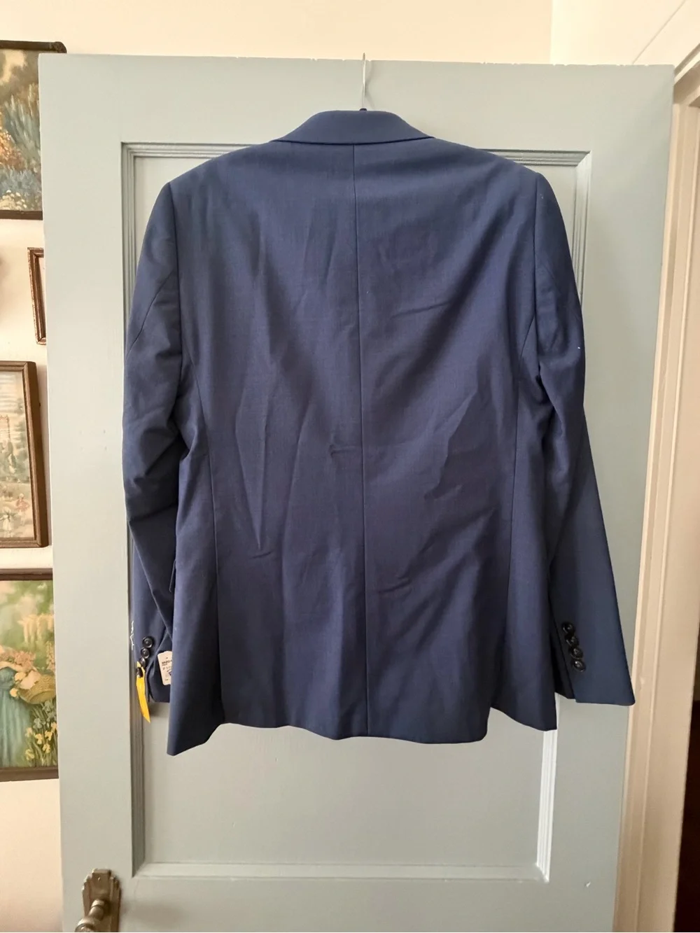 Calvin Klein Men's Blue Two-Button Sport Coat Skinny Fit NWT